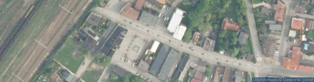 Zdjęcie satelitarne Księgarnia