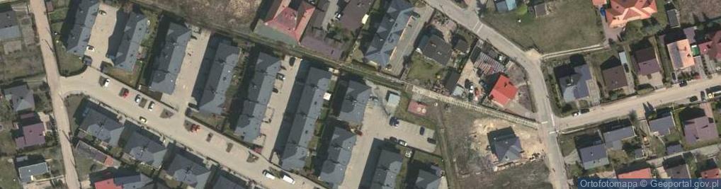 Zdjęcie satelitarne KTK Brukarstwo Ogrodnictwo Tomasz Kwiatkowski