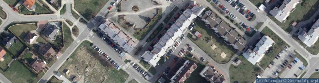 Zdjęcie satelitarne Kubińska Gacek Sylwia