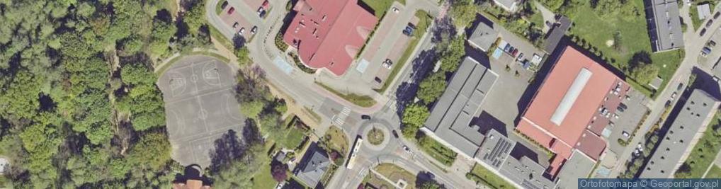 Zdjęcie satelitarne Kubusiowy Świat