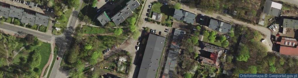 Zdjęcie satelitarne Kucharzewska Skład Materiałów Budowlanych Dombud