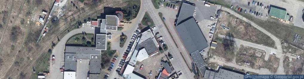 Zdjęcie satelitarne Kujawska Fabryka Farb i Lakierów