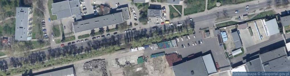Zdjęcie satelitarne Kujawskie Zakłady Przemysłu Owocowo-Warzywnego Sp.
