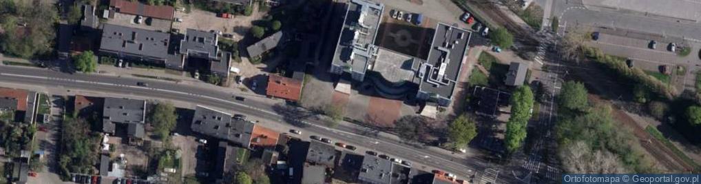 Zdjęcie satelitarne Kujawsko Pomorska Szkoła Wyższa