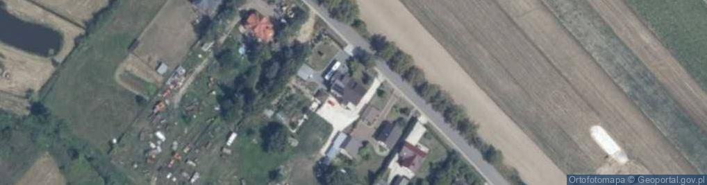 Zdjęcie satelitarne Kupno Sprzedaż Maszyn i Urządzeń Rolniczych Iwona Odziemczyk