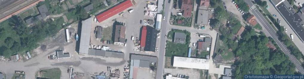 Zdjęcie satelitarne Kuriata Zdzisław Skład Budowlany Budrol - Zdzisław Kuriata