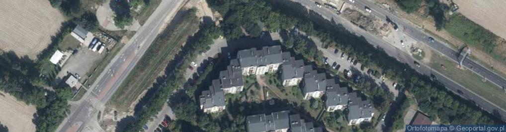 Zdjęcie satelitarne Kursa Ryszard P.H.U.Ramak