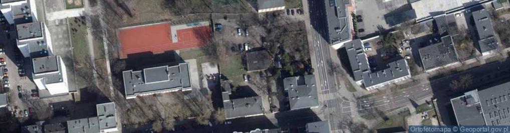 Zdjęcie satelitarne Kursywa Zakład Usług Komputerowych