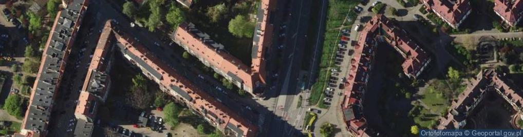 Zdjęcie satelitarne Kurzyk K., Wrocław