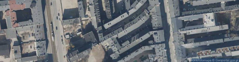 Zdjęcie satelitarne Kuśnierstwo Kożuszkarstwo Krawiectwo Handel Art Przemysłowymi K Pietrzak