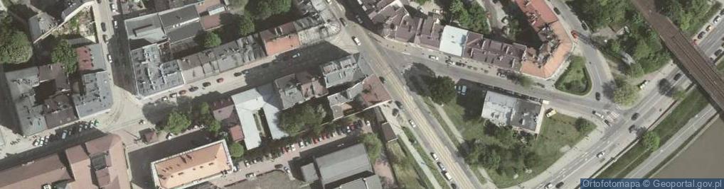 Zdjęcie satelitarne Kuśnierstwo Punkt Usługowy
