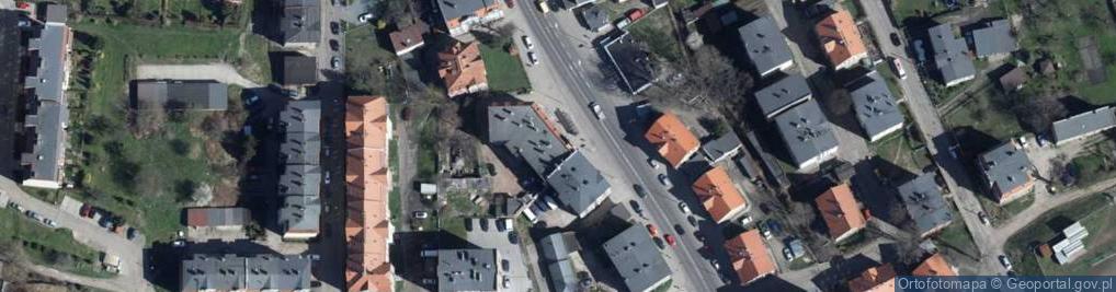 Zdjęcie satelitarne Kusz A.Sklep, Wałbrzych