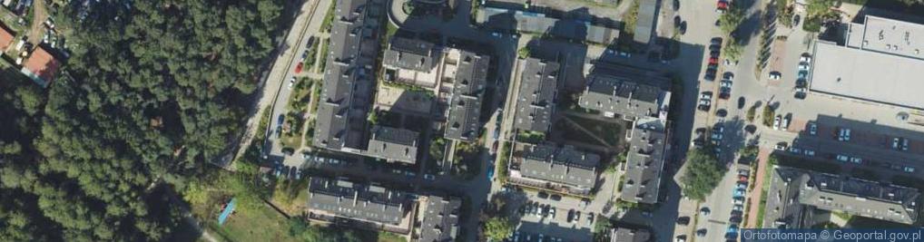 Zdjęcie satelitarne KVB Biuro Projektowe Bartosz Klecha