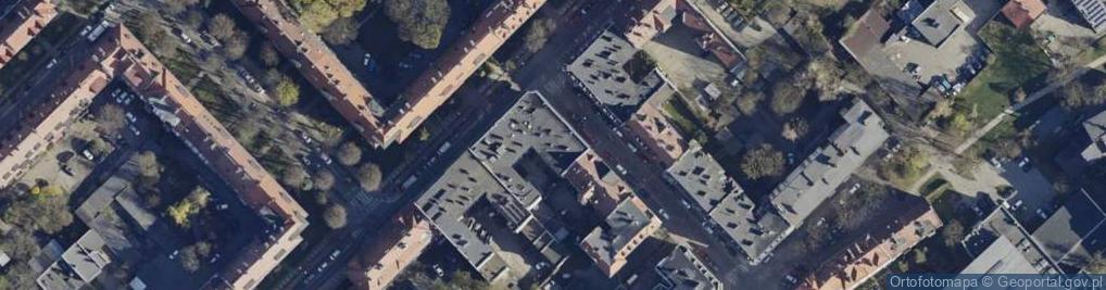 Zdjęcie satelitarne Kwadro Biuro Architektoniczne A Polak A Gomolla M Grudnik