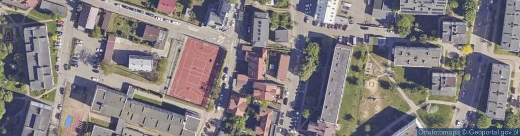 Zdjęcie satelitarne Kwatery Monika Bartnicka