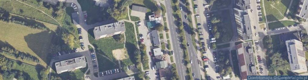 Zdjęcie satelitarne Kwiatkoteka