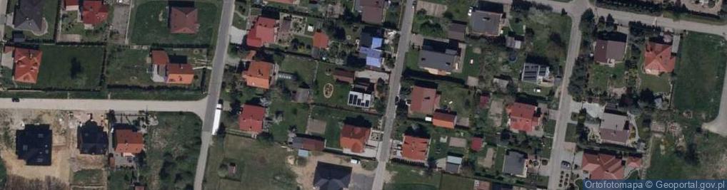 Zdjęcie satelitarne Kwiatowa dostawa Kunice
