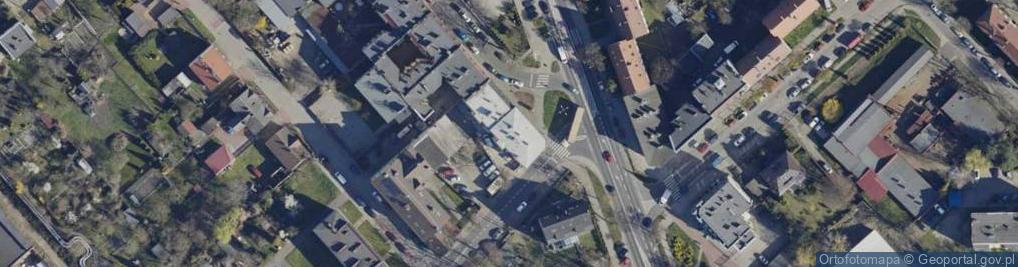 Zdjęcie satelitarne Kwintex w Likwidacji