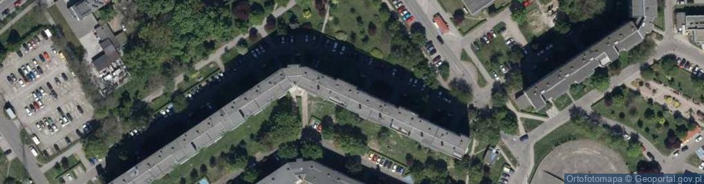 Zdjęcie satelitarne L z Słoniowscy Przeds Handl Usług Słoniowska L Słoniowski z