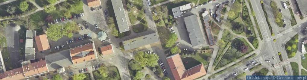 Zdjęcie satelitarne La Logistics Łukasz Ślesiński