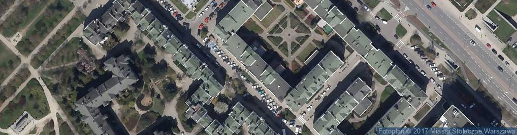 Zdjęcie satelitarne La Torre Ursynów Edyta Chadaj Zientała Piotr Zientała