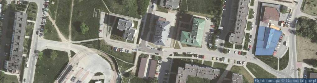 Zdjęcie satelitarne Labolatorium Badań Eksploatacyjnych System S C Wiesław Kasza Mar