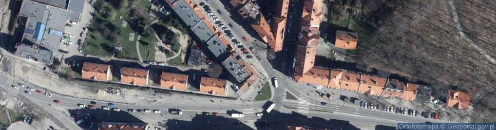 Zdjęcie satelitarne Laboratorium Analityczne Dilab Med Janina Krauz Iwona Kocjan