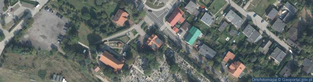 Zdjęcie satelitarne Laboratorium Analiz Medycznych Salveo Maria Krzyżańska i Tomasz Krzyżański