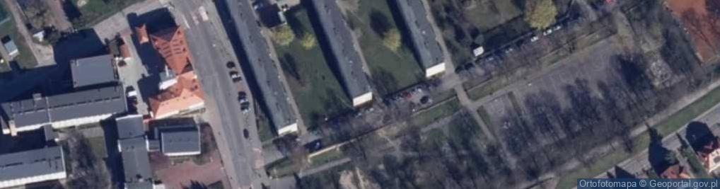 Zdjęcie satelitarne Laboratorium Protetyczne J.Olejarnik-L.Ziółkowska