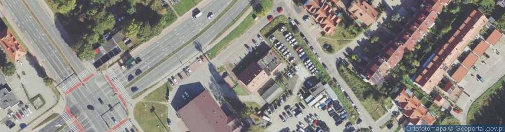 Zdjęcie satelitarne Laguna Motelik Wojciech Niżyński Anna Maryn Szyperska