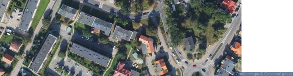 Zdjęcie satelitarne Lakienictwo Blacharstwo Pojazd Malarstwo i Tapeciar