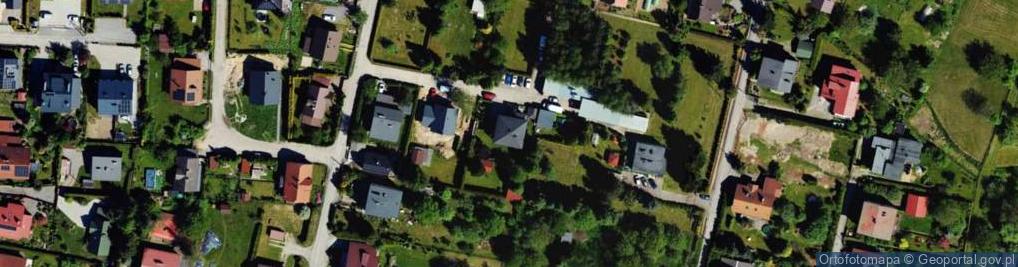Zdjęcie satelitarne Lakiernictwo Pojazdowe Błotko Mirosław Ptaszyński Zbigniew