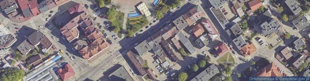 Zdjęcie satelitarne Łakomy Marcelina Uroda