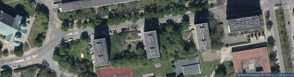 Zdjęcie satelitarne Lange E., Wrocław