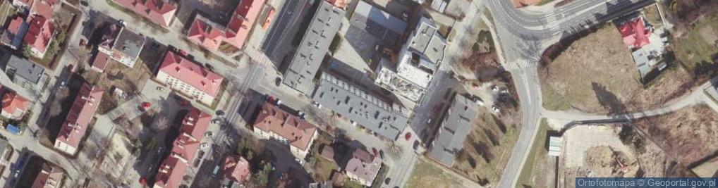 Zdjęcie satelitarne Langras