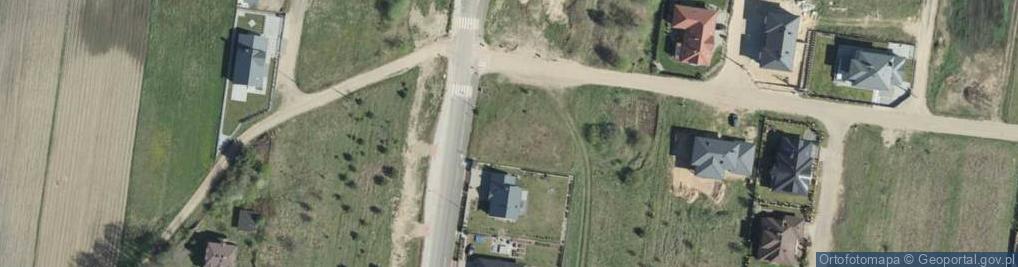 Zdjęcie satelitarne Łapińska Pracownia Zagajnik