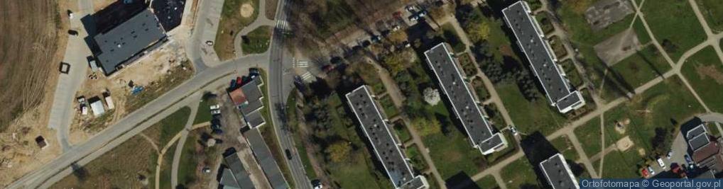 Zdjęcie satelitarne Larix II Biuro Usług BHP Walentyna