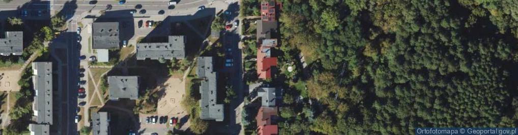 Zdjęcie satelitarne Łaskowski Kazimierz Handel Białystok