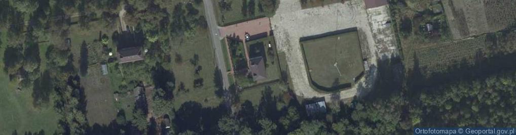 Zdjęcie satelitarne Lasy Państwowe Nadleśnictwo Strzelce w Maziarni