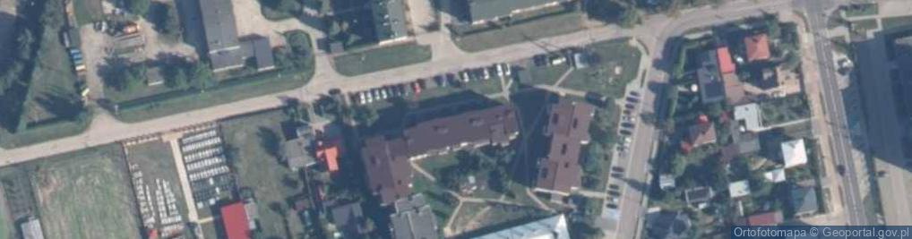 Zdjęcie satelitarne Lasy Państwowe Nadleśnictwo Włodawa