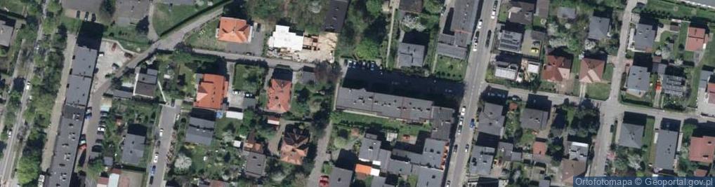 Zdjęcie satelitarne Łaziński Piotr Piotr Łaziński Mosty PL Praownia Projektowo - Badawcza