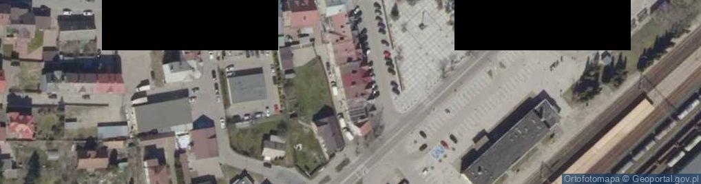 Zdjęcie satelitarne Łazowski Rajmund Wymiany Walut Fifty Cent