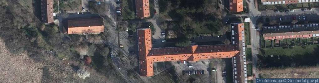 Zdjęcie satelitarne Lech-Bud Przedsiębiorstwo Wielobranżowe Lech Książek