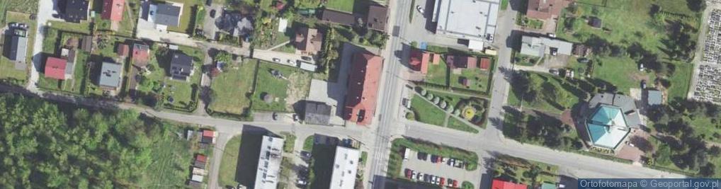 Zdjęcie satelitarne Lędzińskie Stowarzyszenie Na Rzecz Osób Niepełnosprawnych i Ich Rodzin