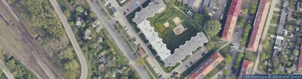 Zdjęcie satelitarne Łęgosz A.Taxi, DZ-Ów