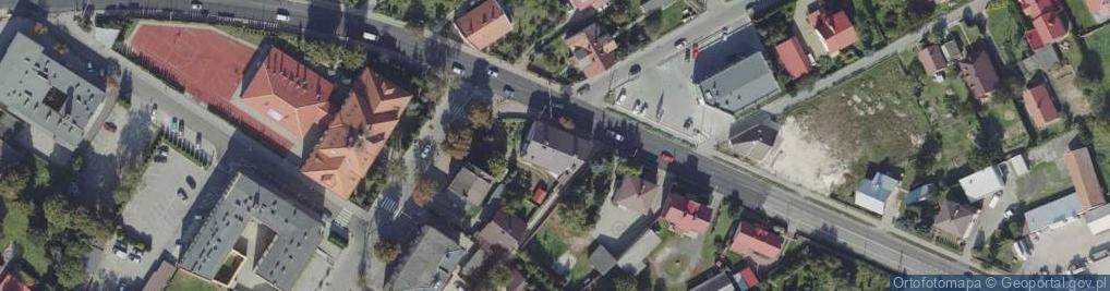 Zdjęcie satelitarne Lek Med Bogusława Kałamarz Kapusta Specjalista Radiolog Specjalistyczna Praktyka Lekarska RTG i Usg