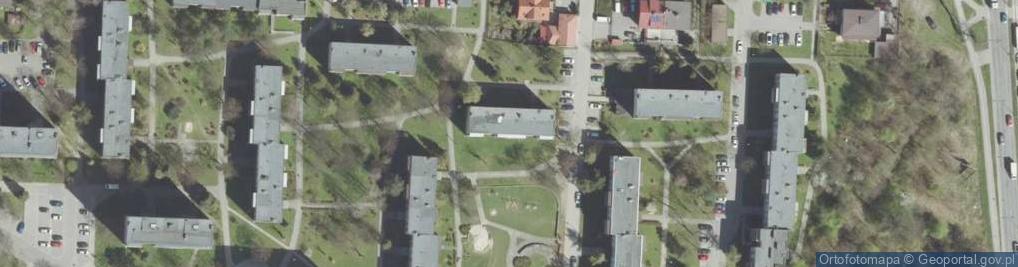 Zdjęcie satelitarne Lekarskie Wizyty Domowe Lucyna Wnęk Oleksy
