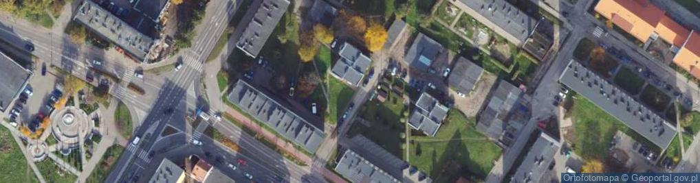 Zdjęcie satelitarne Lektorat Języka Niemieckiego Pieczyńska Wiesława