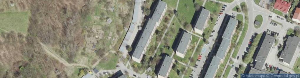 Zdjęcie satelitarne Łemkowska Fundacja Oświatowa Imienia Jana Krynickiego