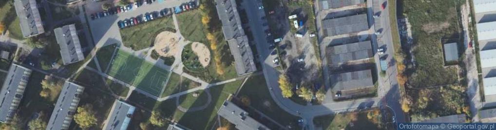 Zdjęcie satelitarne Lenbrodd